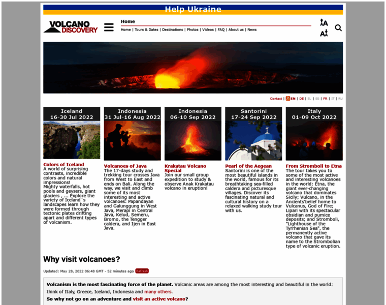 Volcanoadventures.com thumbnail