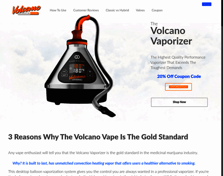 Volcanovape.net thumbnail