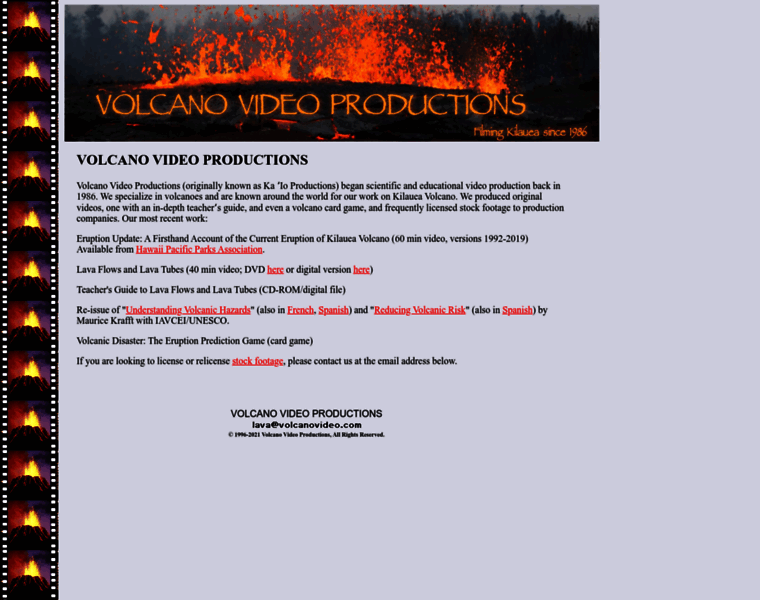 Volcanovideo.com thumbnail