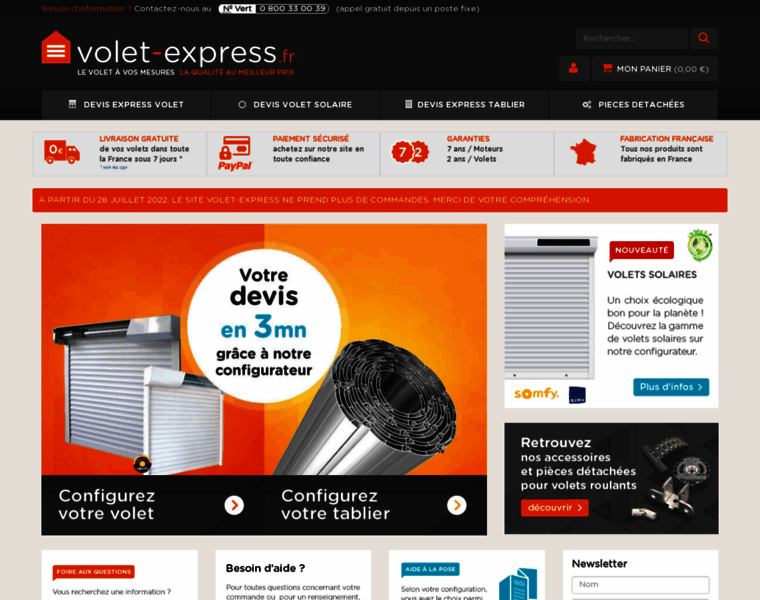 Volet-express.fr thumbnail