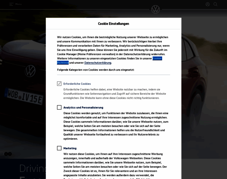 Volkswagen-driving-experience.de thumbnail