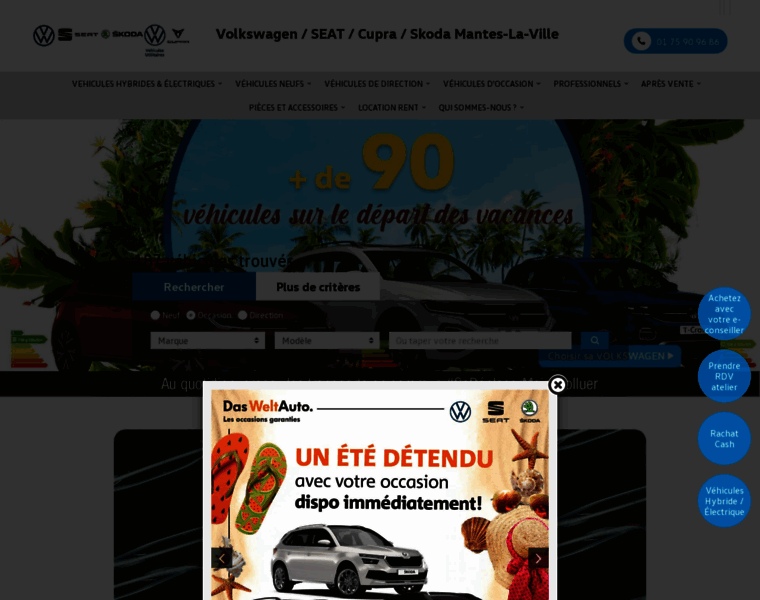Volkswagen-mantes.fr thumbnail