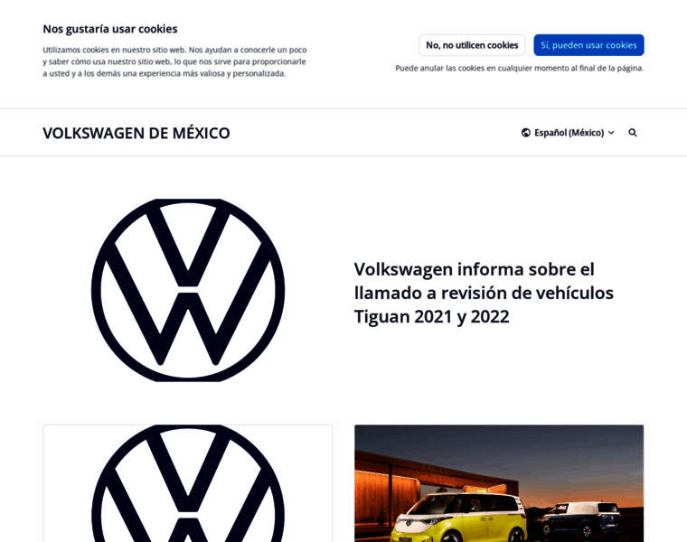 Volkswagen-mexico.prezly.com thumbnail