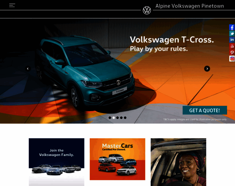 Volkswagen.alpinemotors.co.za thumbnail