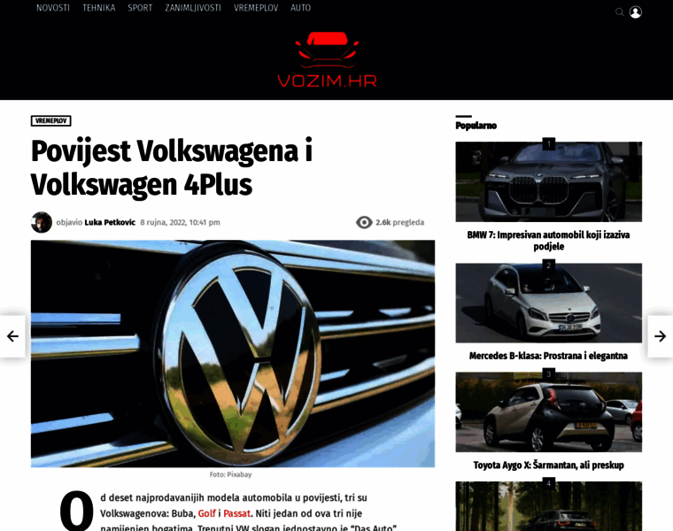 Volkswagen4plus.com.hr thumbnail