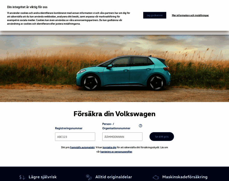 Volkswagenbilforsakring.se thumbnail