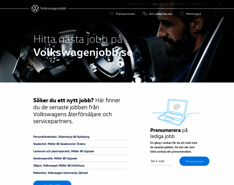 Volkswagenjobb.se thumbnail