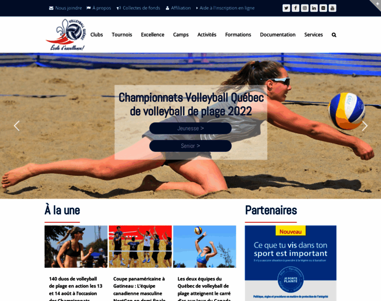 Volleyball.qc.ca thumbnail