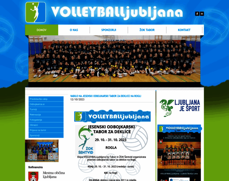 Volleyballjubljana.si thumbnail