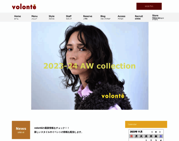 Volonte-hair.com thumbnail