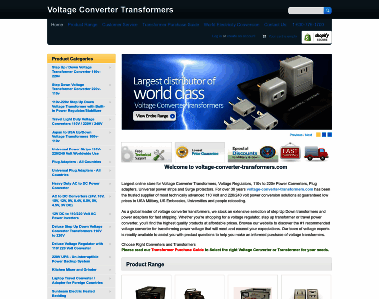 Voltage-converter-transformers.com thumbnail