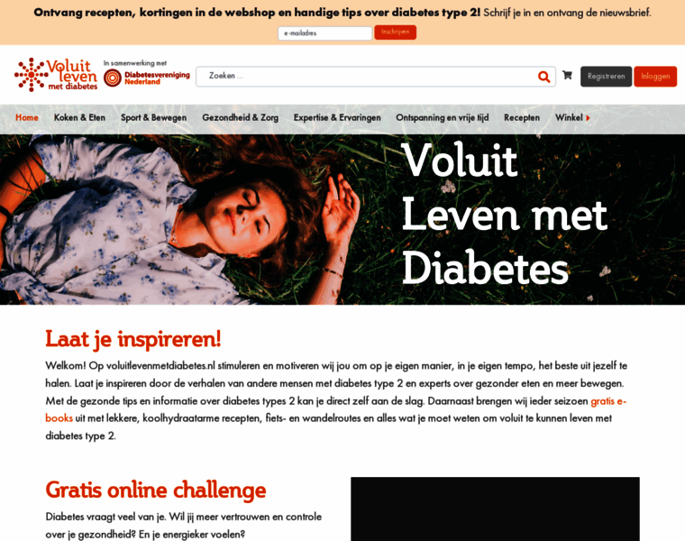 Voluitlevenmetdiabetes.nl thumbnail