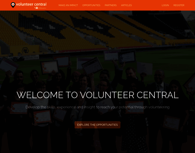 Volunteercentral.co.uk thumbnail
