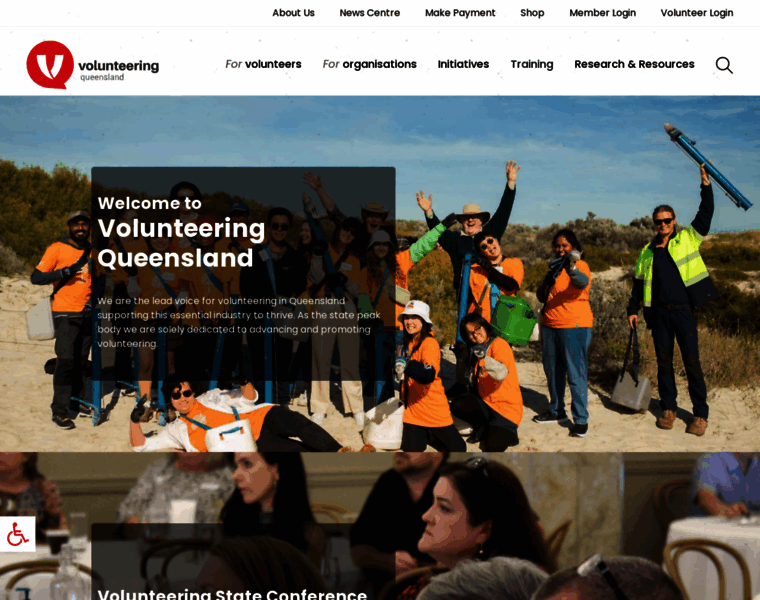 Volunteeringqld.org.au thumbnail