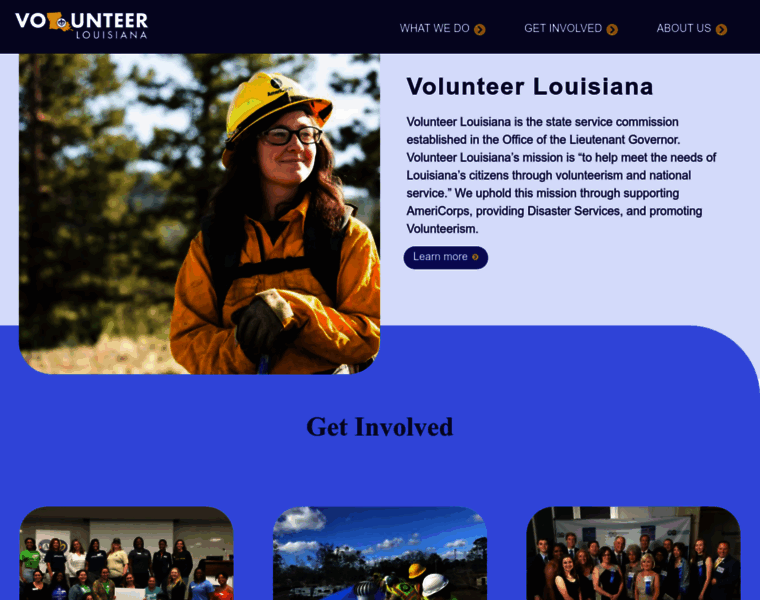 Volunteerlouisiana.gov thumbnail