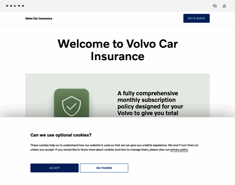 Volvocarinsurance.co.uk thumbnail