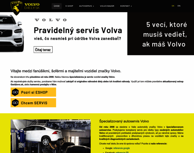 Volvodiely.sk thumbnail