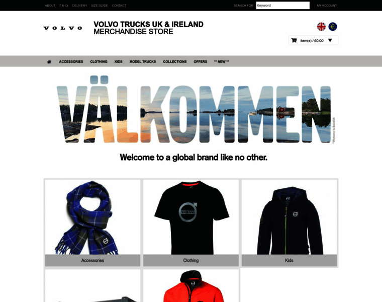 Volvomerchandise.co.uk thumbnail