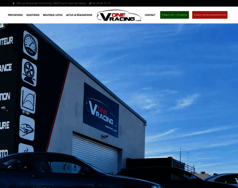 Vone-racing-montpellier.fr thumbnail
