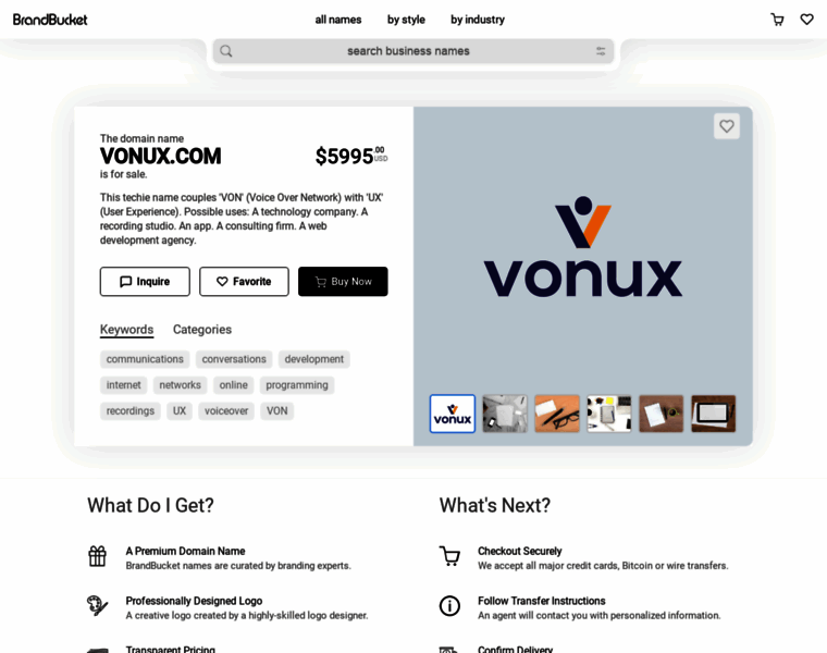 Vonux.com thumbnail