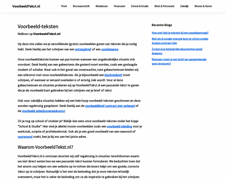 Voorbeeldtekst.nl thumbnail