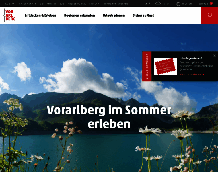 Vorarlberg-tourism.at thumbnail