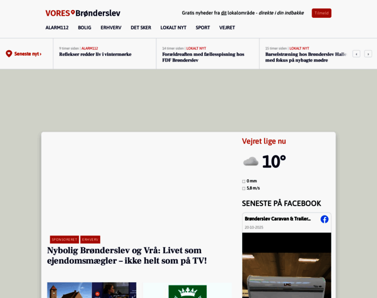 Vores-bronderslev.dk thumbnail