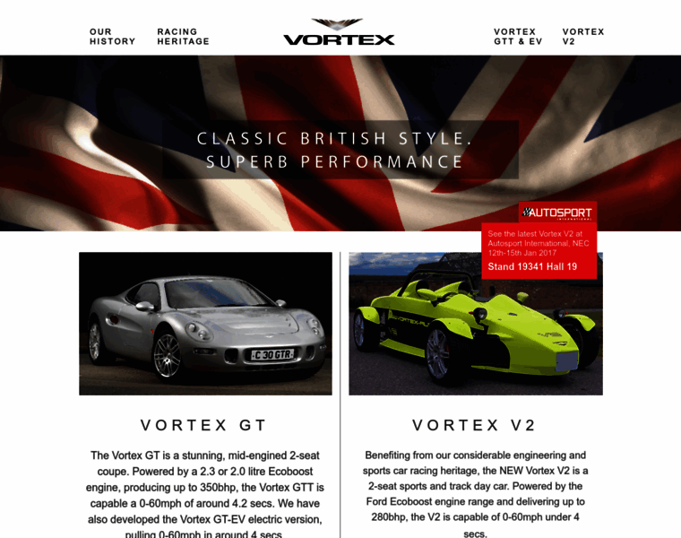 vortex-auto.com at WI. Vortex | Make Your Marque