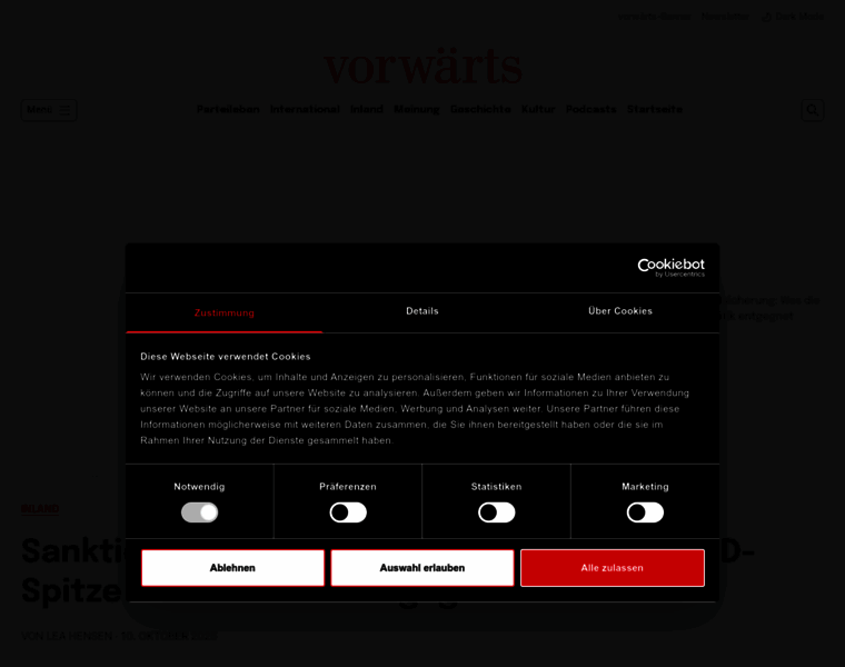 Vorwaerts.de thumbnail Vorwaerts.de thumbnail