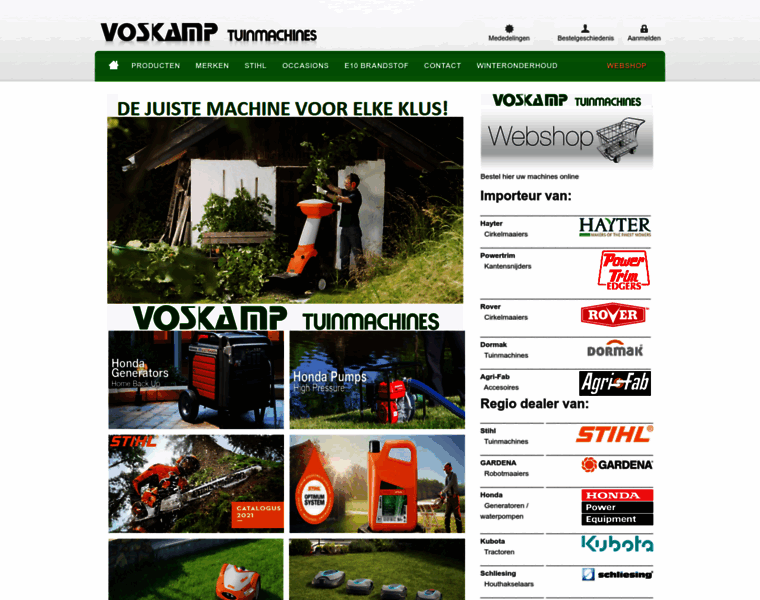 Voskamp-tuinmachines.nl thumbnail