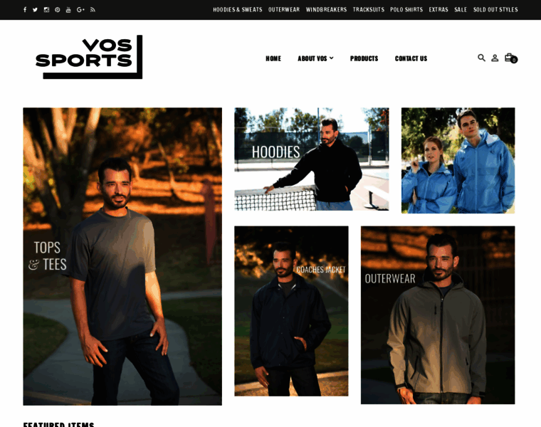 Vossports.com thumbnail