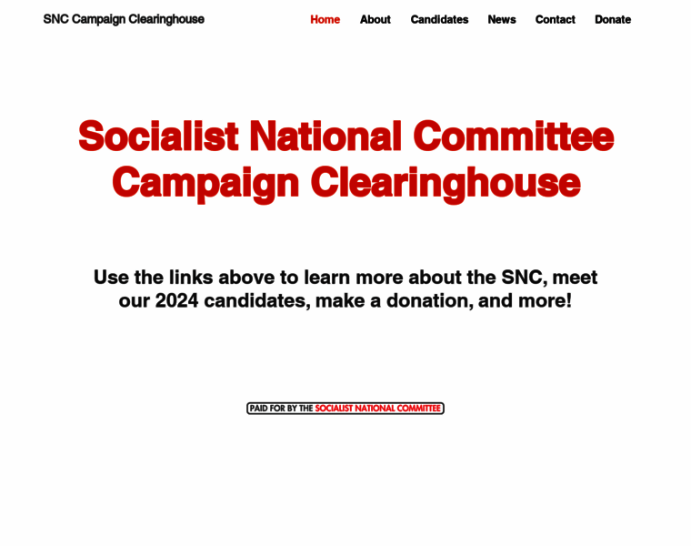 Vote-socialist.org thumbnail