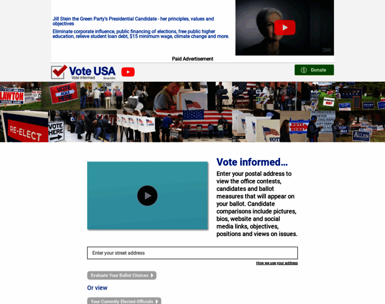 Vote-usa.org thumbnail