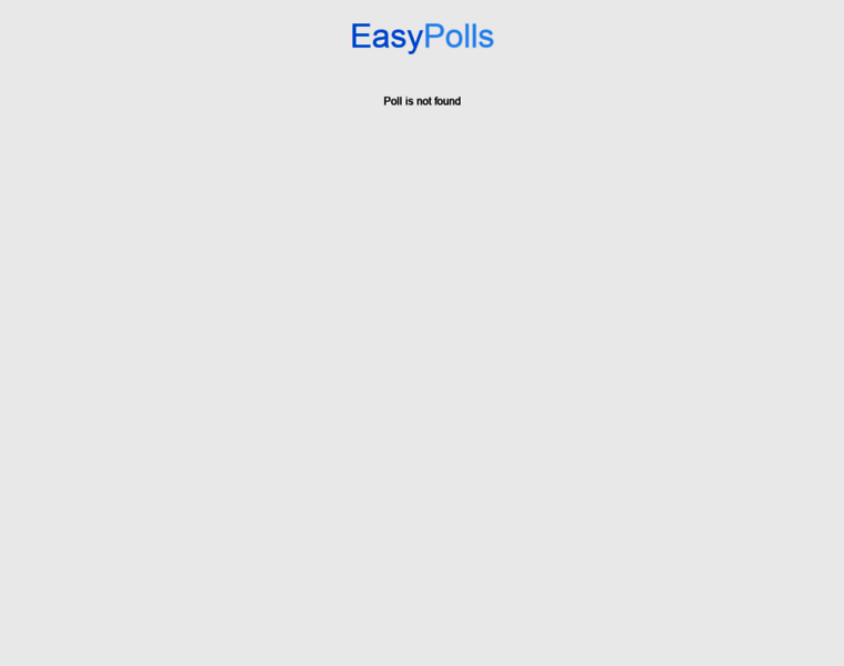 Vote.easypolls.net thumbnail