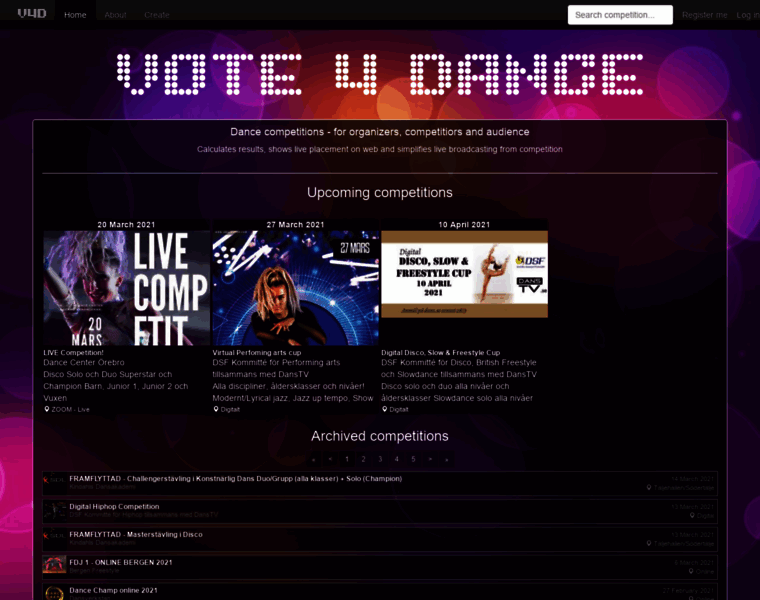 Vote4dance.com thumbnail