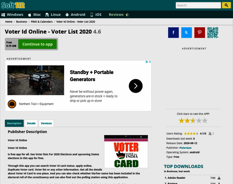 Voter-card.soft112.com thumbnail