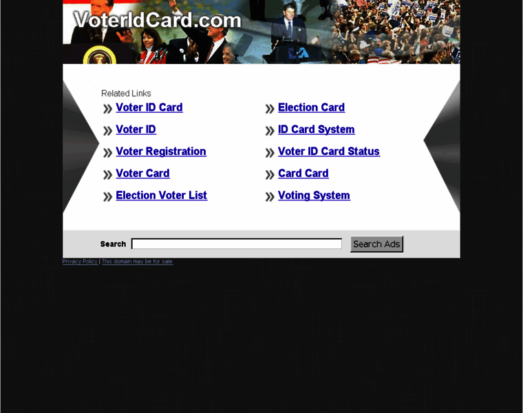 Voteridcard.com thumbnail