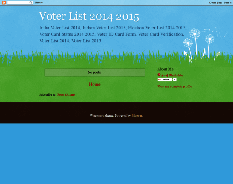Voterlist2015.blogspot.in thumbnail