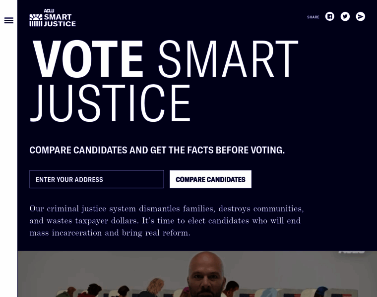 Votesmartjustice.org thumbnail