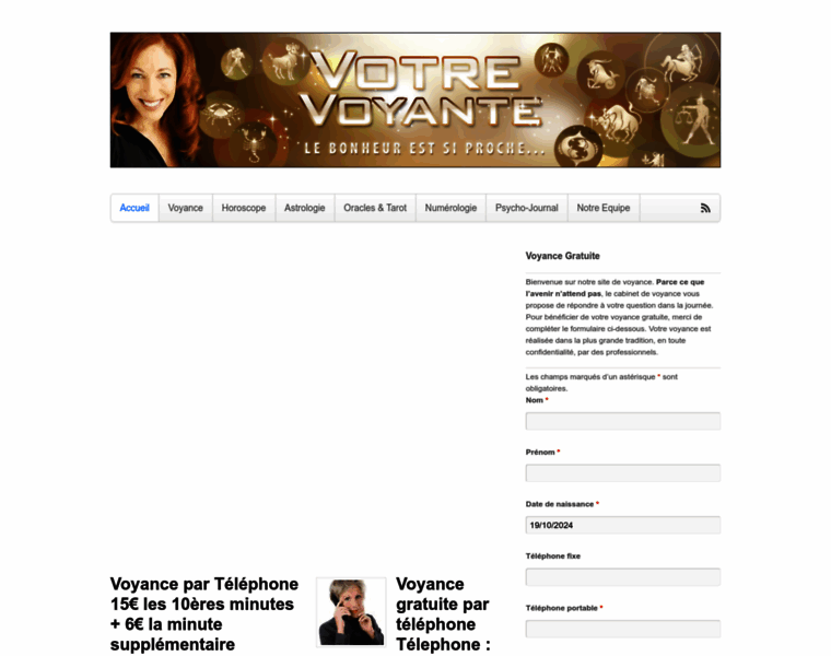 Votrevoyante.fr thumbnail Votrevoyante.fr thumbnail