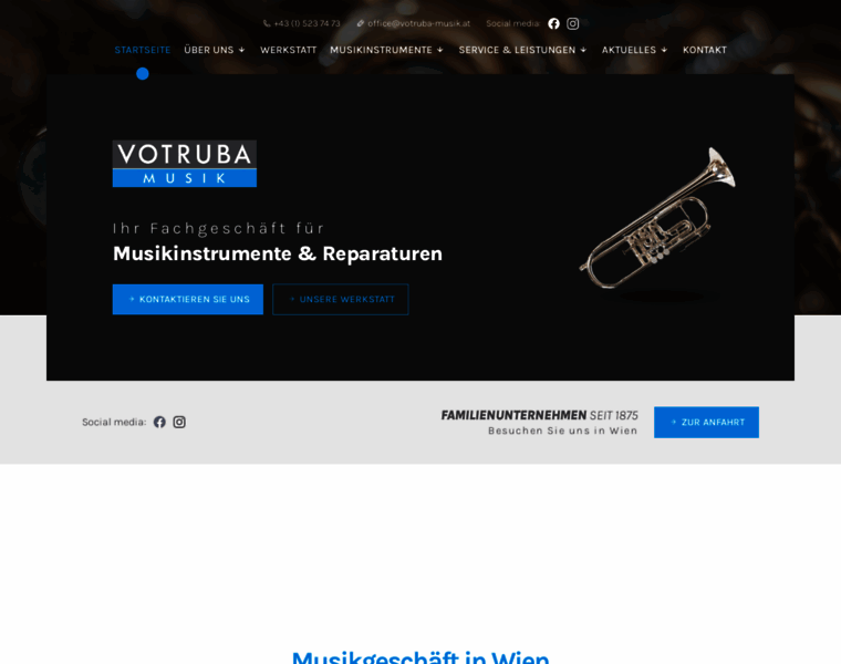 Votruba-musik.at thumbnail