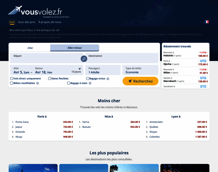 Vousvolez.fr thumbnail Vousvolez.fr thumbnail