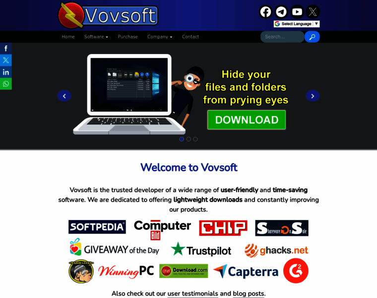 Vovsoft.com thumbnail