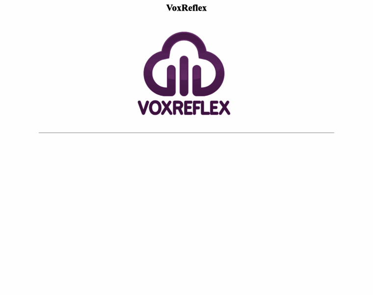 Voxreflex.com thumbnail