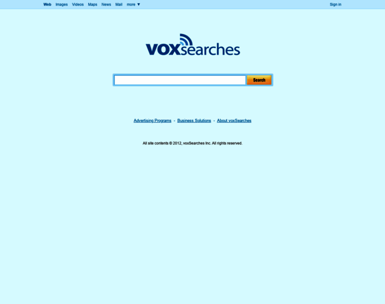 Voxsearches.com thumbnail