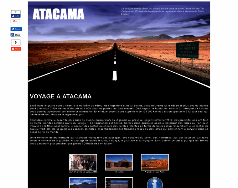 Voyage-atacama.com thumbnail