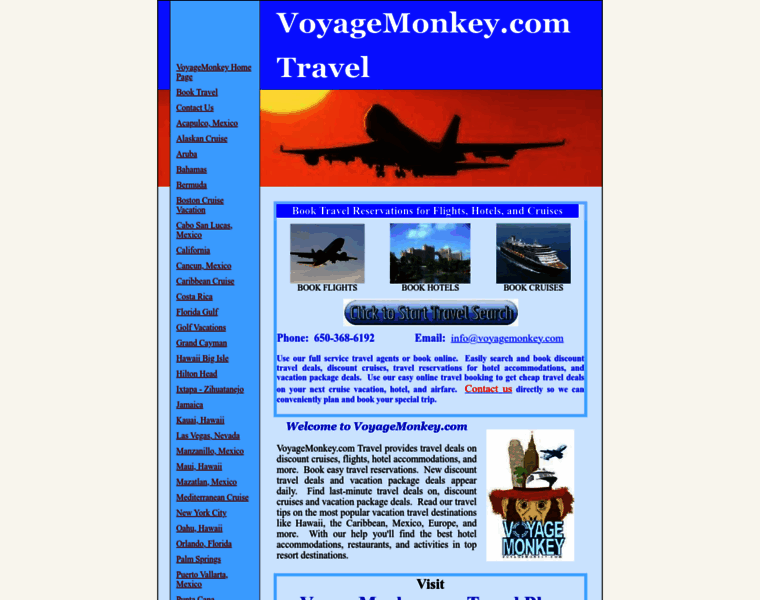 Voyagemonkey.com thumbnail