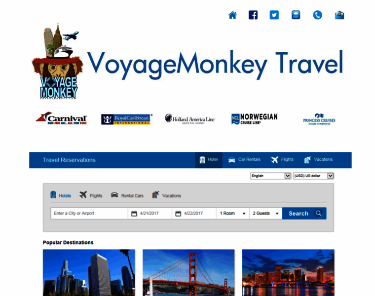 Voyagemonkeytravel.com thumbnail