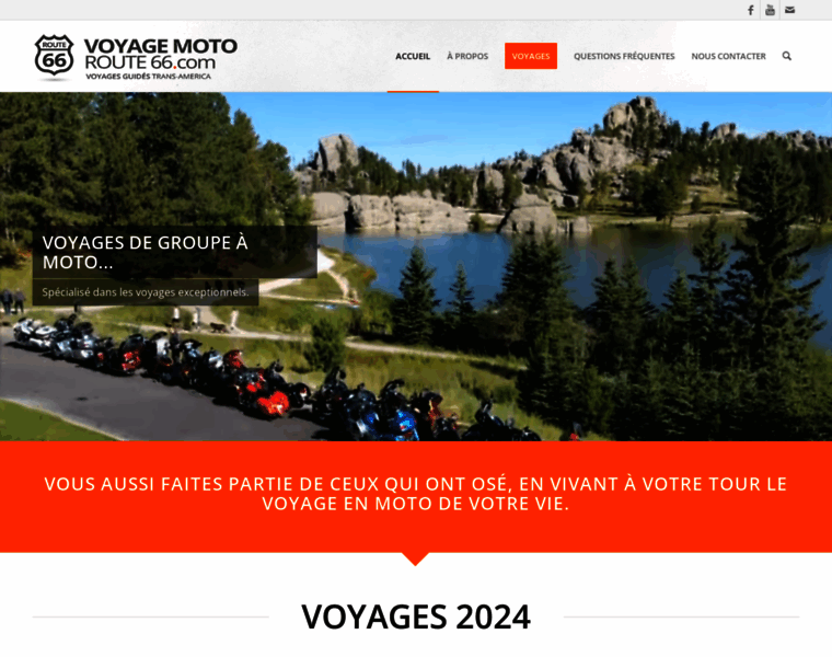 Voyagemotoroute66.com thumbnail