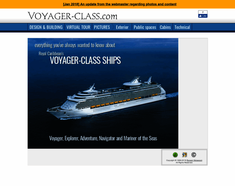 Voyager-class.com thumbnail